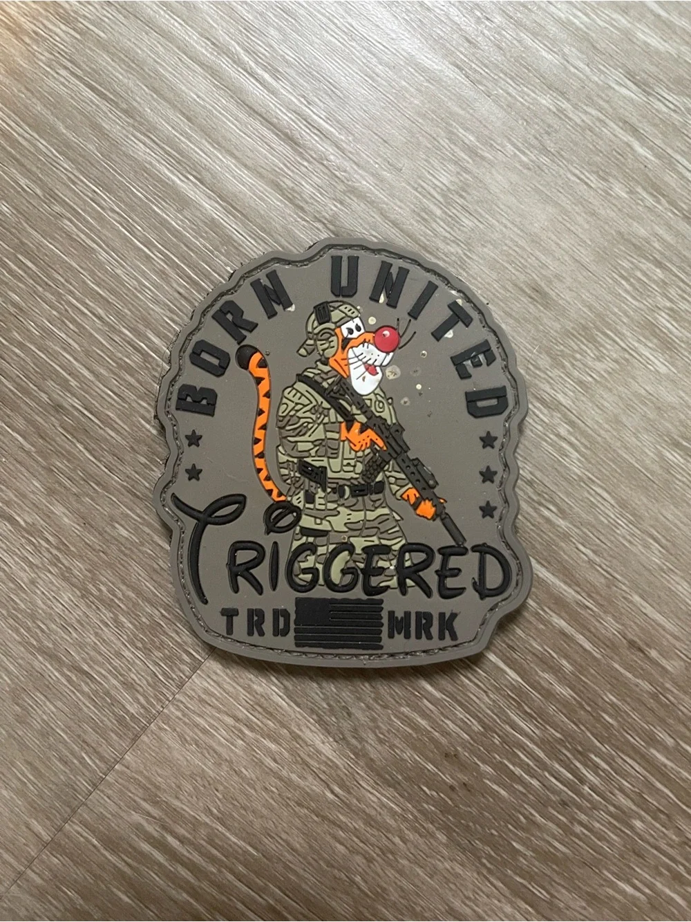 Born United Tactical Tigger PVC Patch